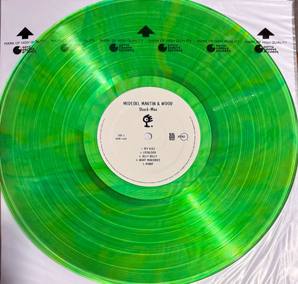 Medeski Martin & Wood - Shack-man (FLUORESCENT GREEN VINYL) | Mint (M) Mint (M)-