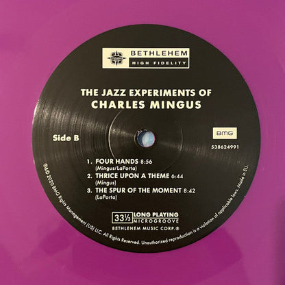 Charles Mingus - The Jazz Experiments Of Charles Mingus (VMP) | Mint (M) Mint (M)-