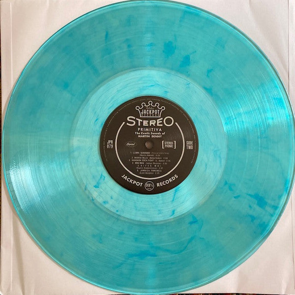 Martin Denny - Primitiva (Blue Translucent Swirl Vinyl) | Mint (M) Mint (M)-