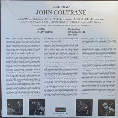 John Coltrane - Blue Train (BLUE VINYL) | Mint (M) Mint (M)-
