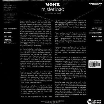 Misterioso (COLOR VINYL) |-