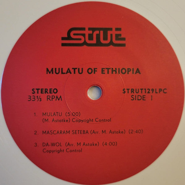 Mulatu Astatke - Mulatu Of Ethiopia (OPAQUE WHITE VINYL) | Mint (M) Mint (M)--