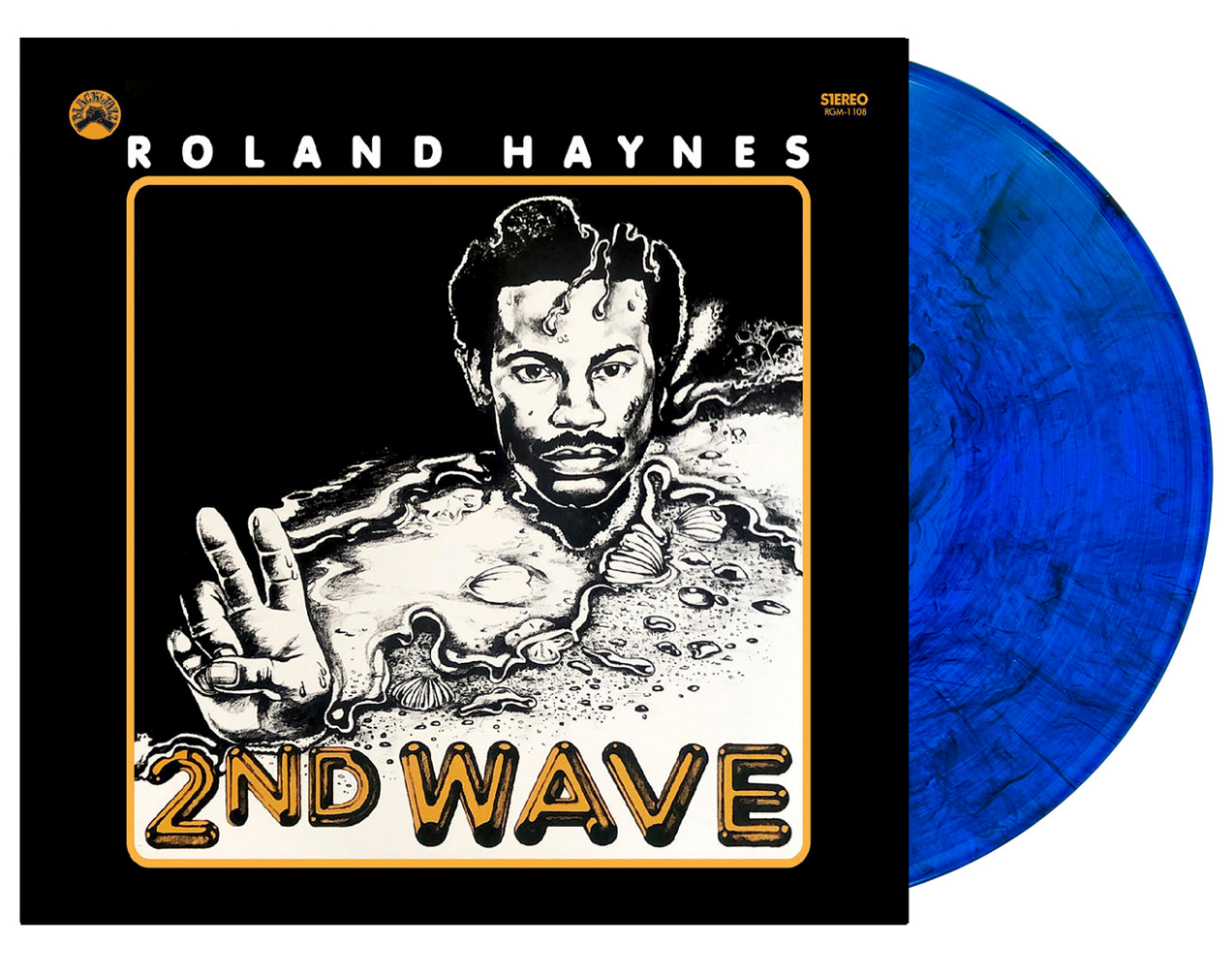 Roland Haynes - Second Wave (Blue W/ Black Swirl VINYL) | Mint (M) Mint (M)-