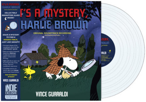 Vince Guaraldi - (PRESALE 8/21/26) It's a Mystery, Charlie Brown (IEX RED CLEAR VINYL LP LMFP 2026) | NEW Mint (M) Mint (M)-