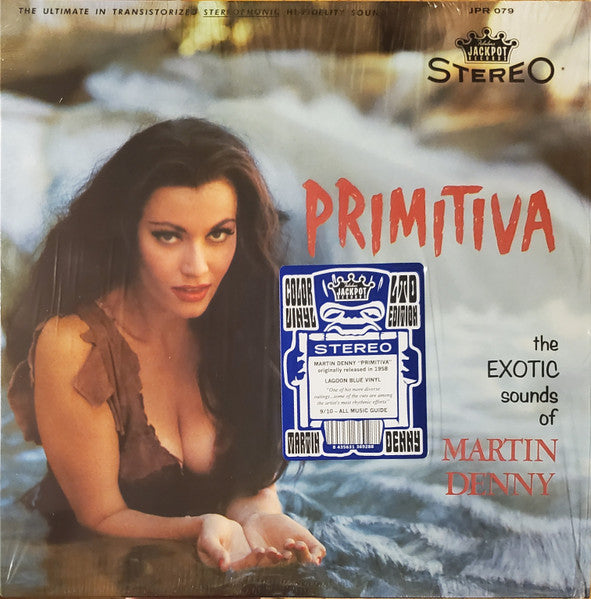 Martin Denny - Primitiva (Blue Translucent Swirl Vinyl) | Mint (M) Mint (M)-