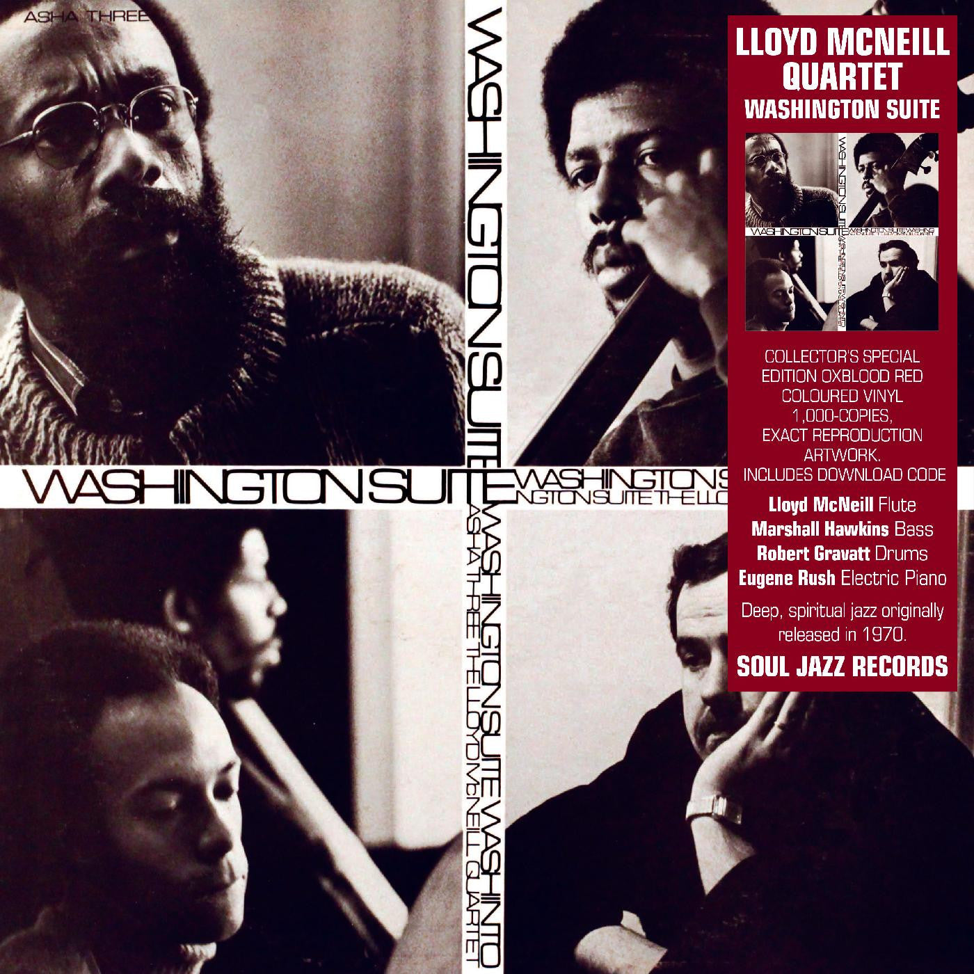 Lloyd McNeill Quartet, The - Washington Suite (INDIE EXCLUSIVE, RED VINYL) |-