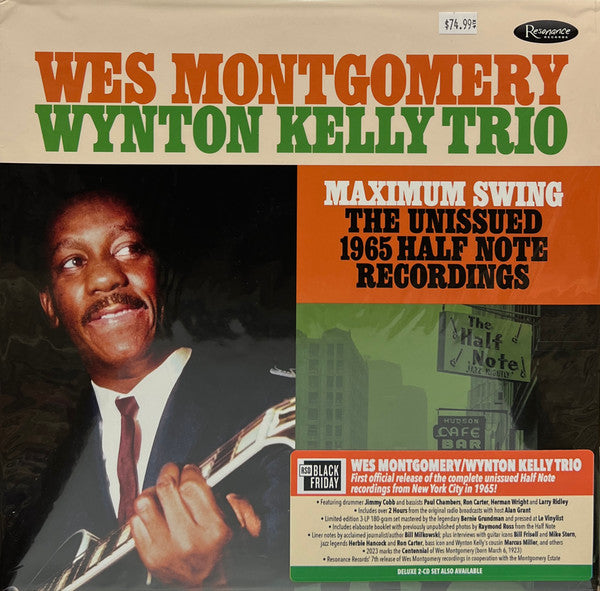 Wes Montgomery - Maximum Swing: The Unissued 1965 Half Note Recordings (3xVINYL RSD) |-