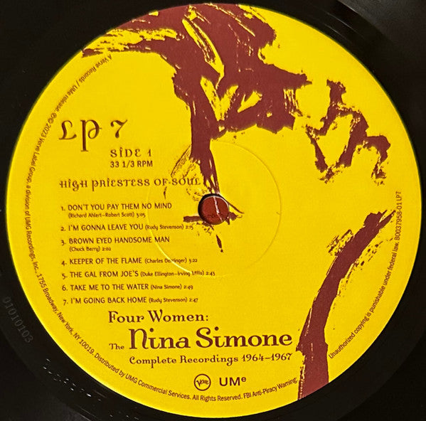 Nina Simone - Four Women: The Nina Simone Complete Recordings 1964-1967 (VINYL 4xLP Verve B0037958-01) |-