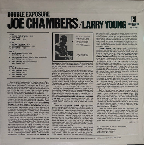 Joe Chambers - Double Exposure (VINYL) |-