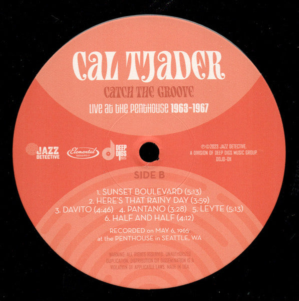 Cal Tjader - Catch The Groove (Live At The Penthouse 1963-1967) (VINYL RSD) |-