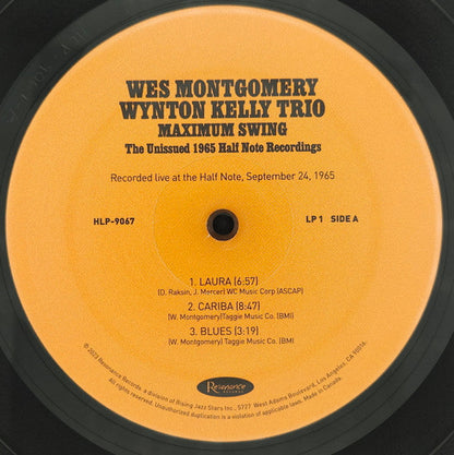 Wes Montgomery - Maximum Swing: The Unissued 1965 Half Note Recordings (3xVINYL RSD) |-