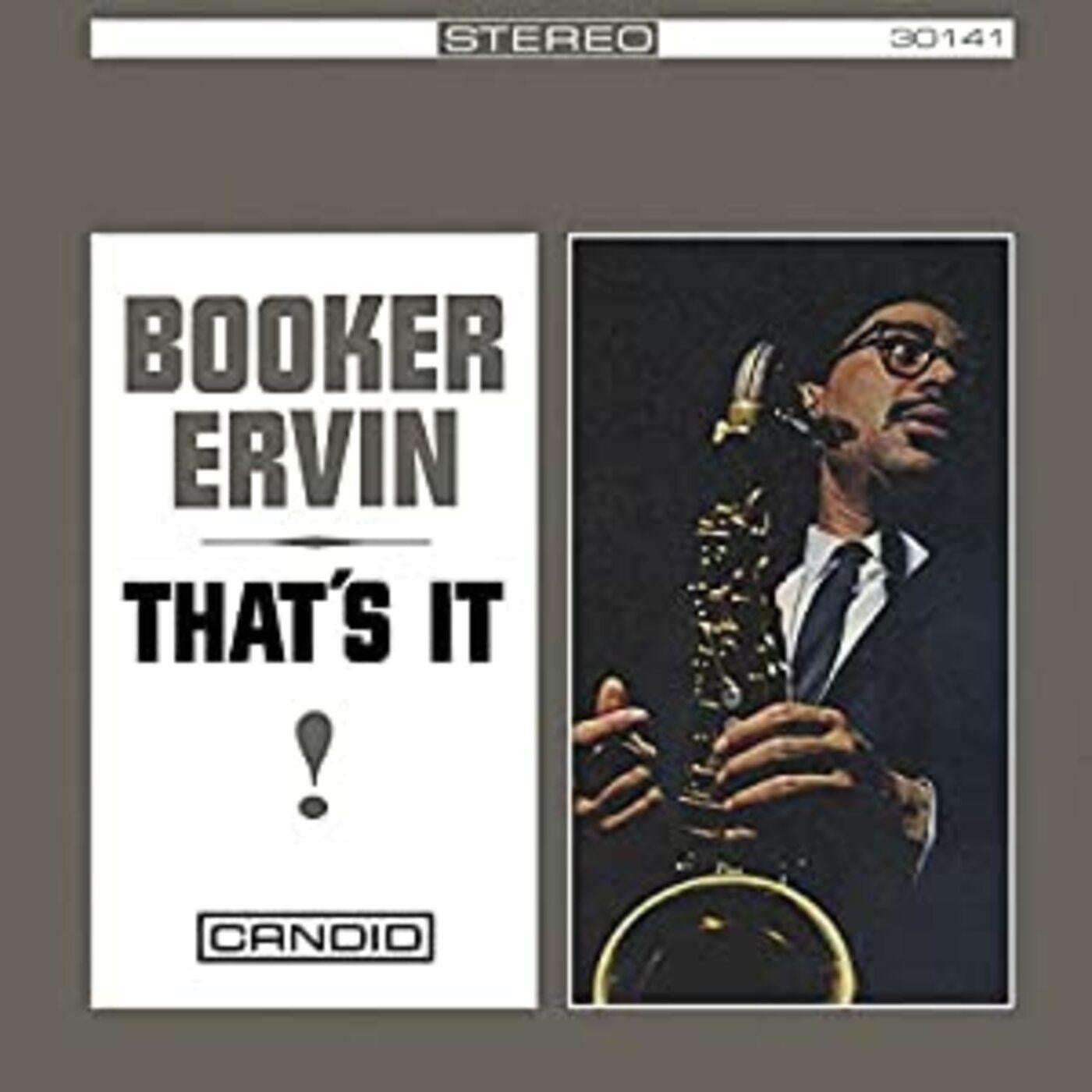 Ervin, Booker - That's It (CD) |-