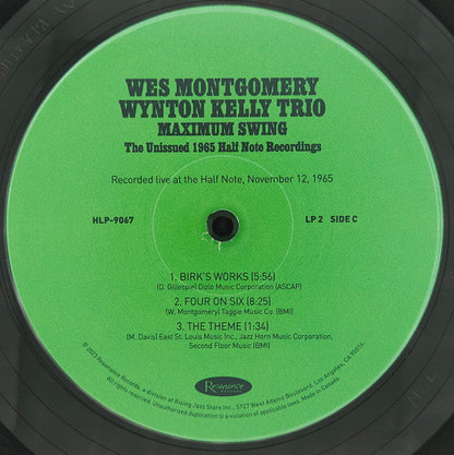 Wes Montgomery - Maximum Swing: The Unissued 1965 Half Note Recordings (3xVINYL RSD) |-