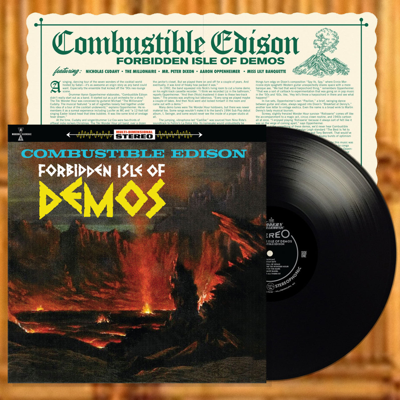 Combustible Edison - Forbidden Isle Of Demos |-