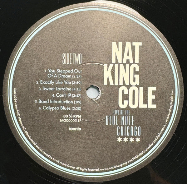 Nat King Cole - Live At The Blue Note Chicago | Mint (M) Mint (M)-