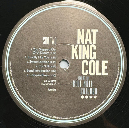 Nat King Cole - Live At The Blue Note Chicago | Mint (M) Mint (M)-