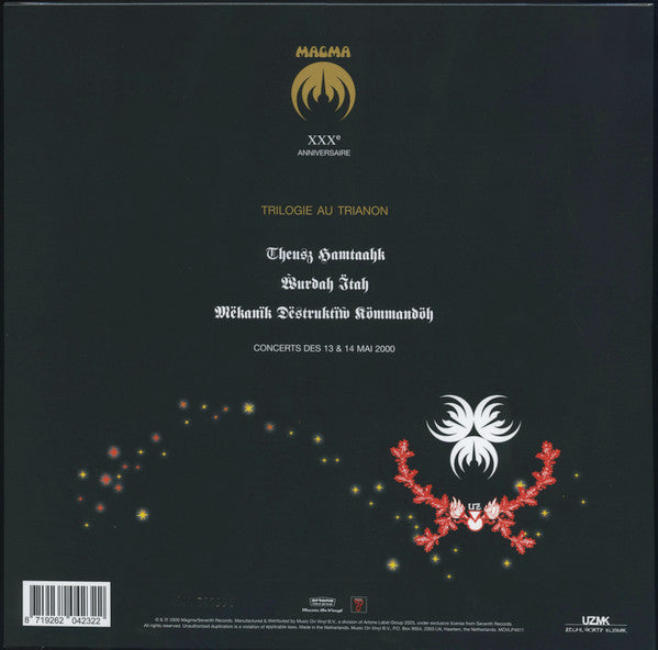 Magma - Theusz Hamtaahk Trilogie Au Trianon (4xVINYL) | Mint (M) Mint (M)-