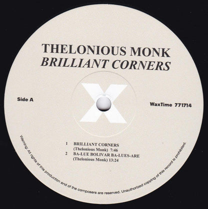 Thelonious Monk - Brilliant Corners |-