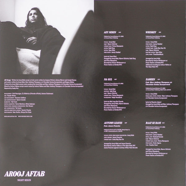 Arooj Aftab - Night Reign (VINYL) | Mint (M) Mint (M)-