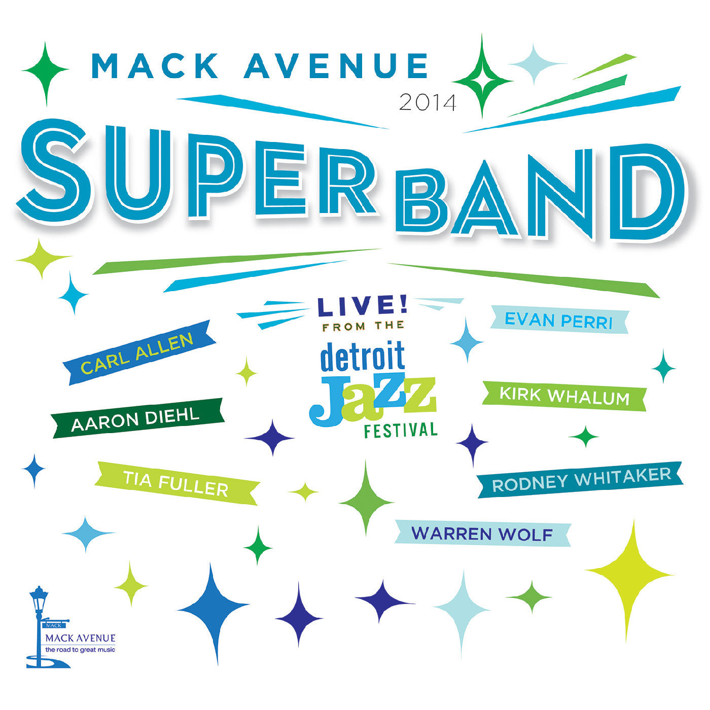 Mack Avenue SuperBand - Live from the Detroit Jazz Festival - 2014 (CD) |-