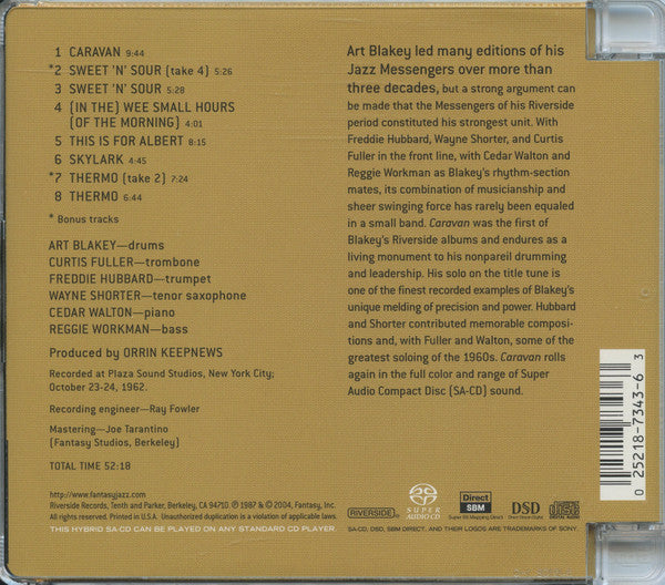 Caravan *SACD/HYBRID* | Mint (M) Near Mint (NM)-