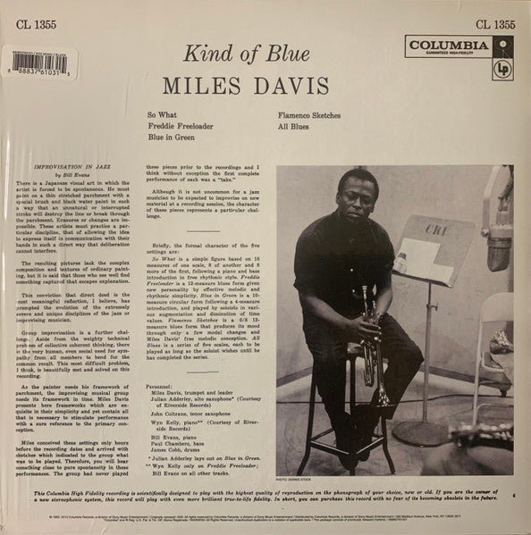 Kind Of Blue (JAZZ - MONO - 180G)(OPENED - UNPLAYED) | Near Mint (NM) Mint (M)-