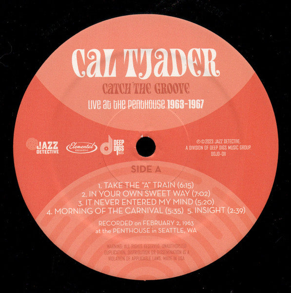 Cal Tjader - Catch The Groove (Live At The Penthouse 1963-1967) (VINYL RSD) |-