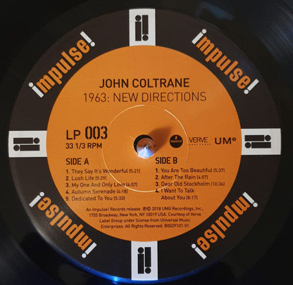 John Coltrane - 1963: New Directions (BOX) | Mint (M) Mint (M)-