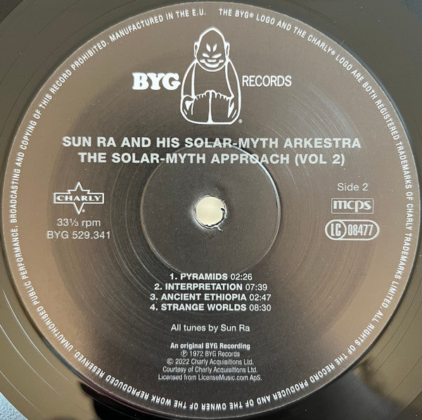 The Sun Ra Arkestra - The Solar-myth Approach (Vol 2)(VINYL) | Mint (M) Mint (M)-
