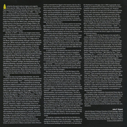 The Sun Ra Arkestra - Space Is The Place: Music From The Original Soundtrack | Mint (M) Mint (M)-