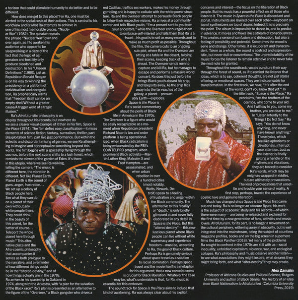 The Sun Ra Arkestra - Space Is The Place: Music From The Original Soundtrack | Mint (M) Mint (M)-
