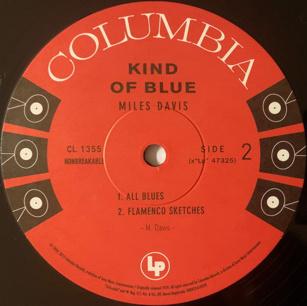 Kind Of Blue (JAZZ - MONO - 180G)(OPENED - UNPLAYED) | Near Mint (NM) Mint (M)-