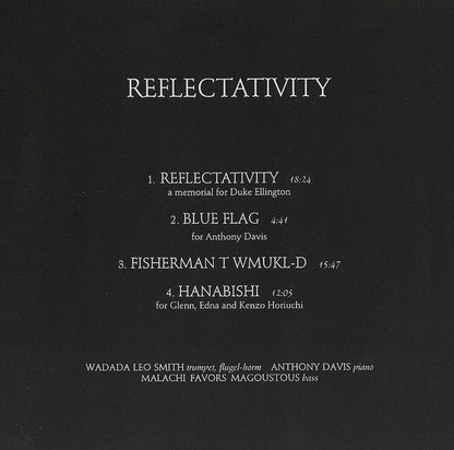 Wadada Leo Smith - Reflectativity (CD) | Mint (M) Mint (M)-