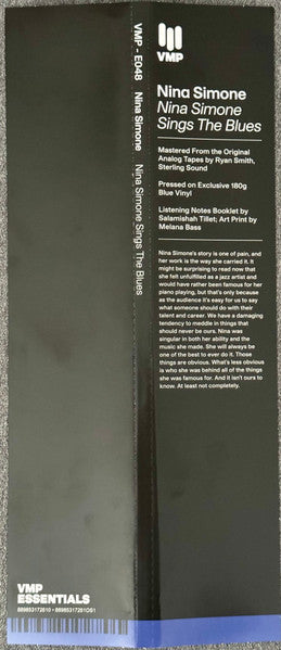 Nina Simone Sings The Blues (VMP VINYL) | Mint (M) Mint (M)-