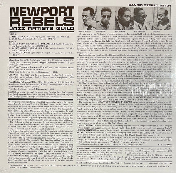 Charles Mingus - Newport Rebels / Jazz Artists Guild | Mint (M) Mint (M)-