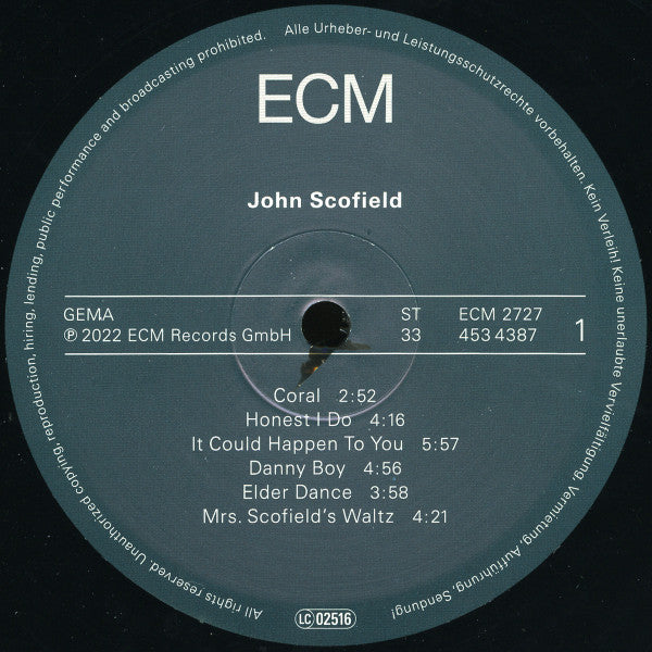 John Scofield - John Scofield | Mint (M) Mint (M)-