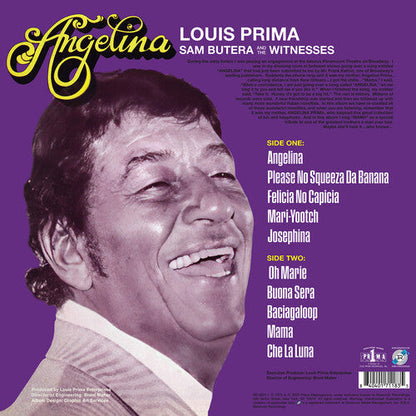 Louis Prima - Angelina {GREEN/WHITE/RED VINYL) | Mint (M) Mint (M)-