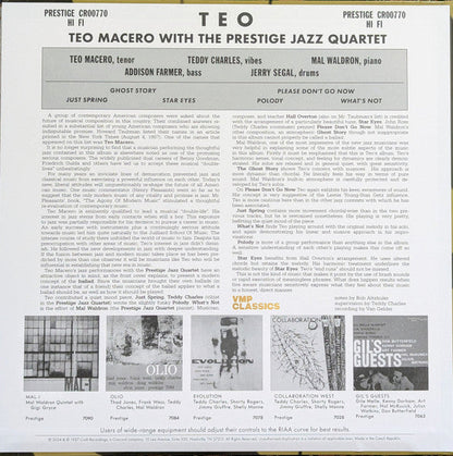 Teo Macero - Teo (VINYL VMP) | Mint (M) Mint (M)-