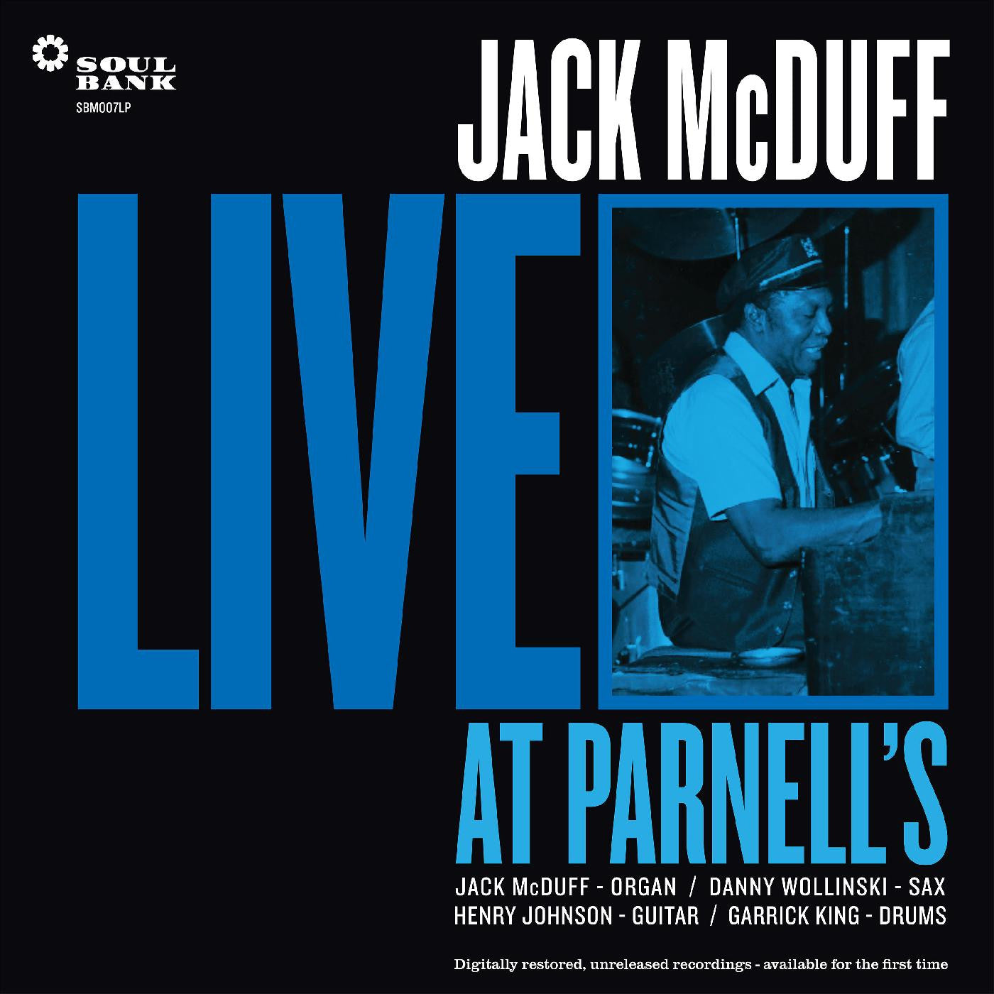 McDuff, Jack - Live at Parnell’s (CD) |-