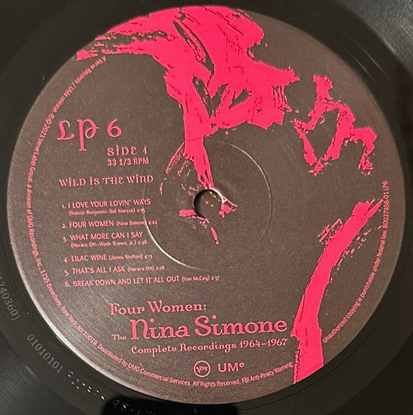 Nina Simone - Four Women: The Nina Simone Complete Recordings 1964-1967 (VINYL 4xLP Verve B0037958-01) |-