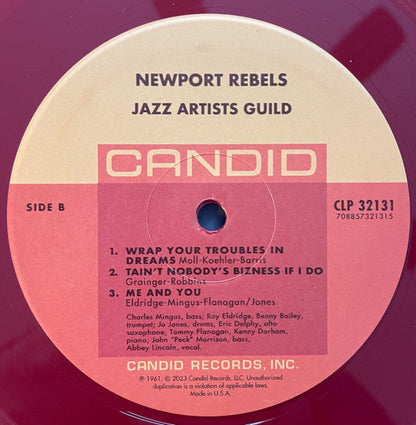 Charles Mingus - Newport Rebels / Jazz Artists Guild | Mint (M) Mint (M)-