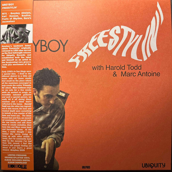 Greyboy - Freestylin' (2025 RSD) | Mint (M) Mint (M)-