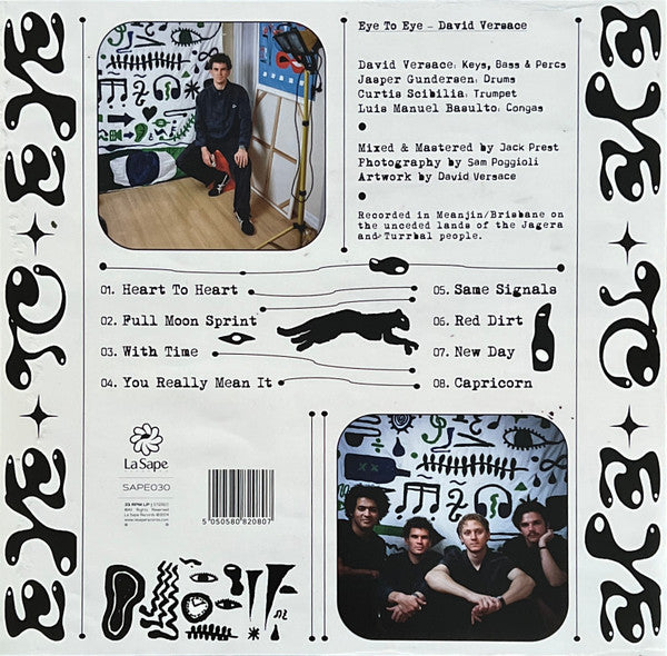 David Versace - Eye To Eye (VINYL) | Mint (M) Mint (M)-