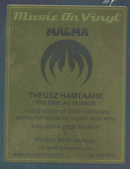 Magma - Theusz Hamtaahk Trilogie Au Trianon (4xVINYL) | Mint (M) Mint (M)-
