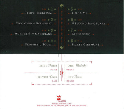 John Zorn - Templars - In Sacred Blood (CD) | Mint (M) Mint (M)-