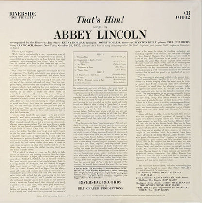 Abbey Lincoln - That's Him (RSD 2026 VINYL) | Mint (M) Mint (M)-
