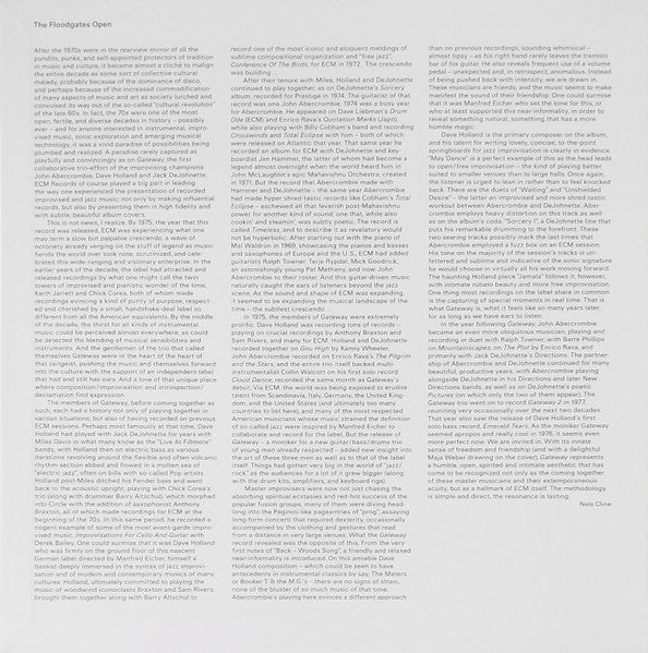 John Abercrombie, Dave Holland, Jack DeJohnette - Gateway (VINYL BOX) |-