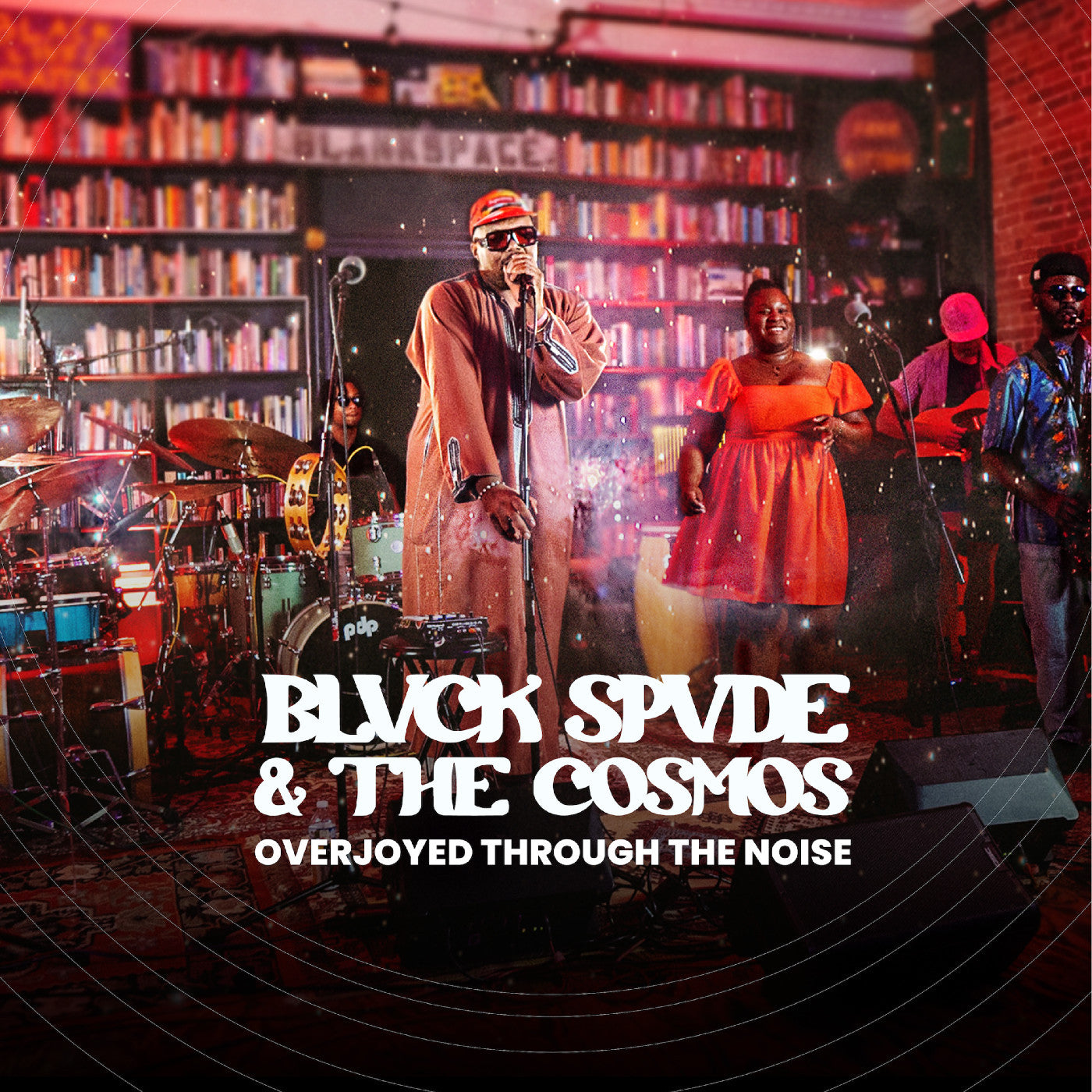 Blvck Spvde & The Cosmos - Overjoyed Through The Noise (SPACE SWIRL RED & BLUE VINYL) |-