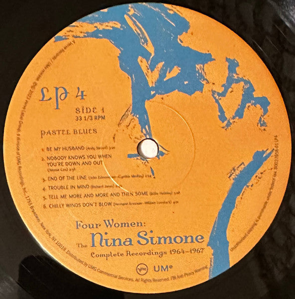 Nina Simone - Four Women: The Nina Simone Complete Recordings 1964-1967 (VINYL 4xLP Verve B0037958-01) |-