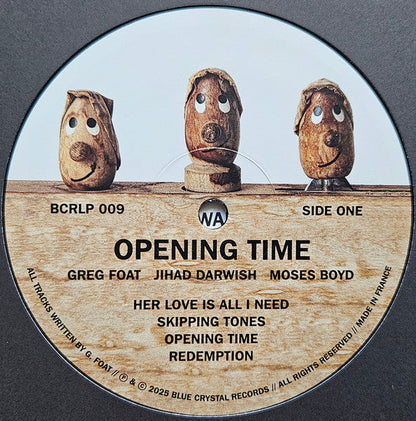 Greg Foat - Opening Time (VINYL) | Mint (M) Mint (M)-